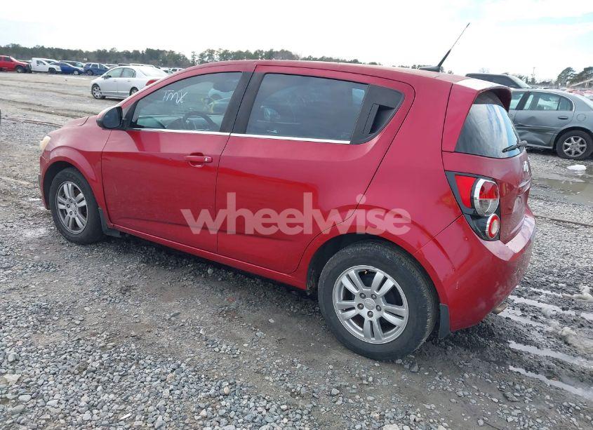 Photo 3 of 2013 Chevrolet Sonic LT AUTO (VIN 1G1JC6SH6D4119454)