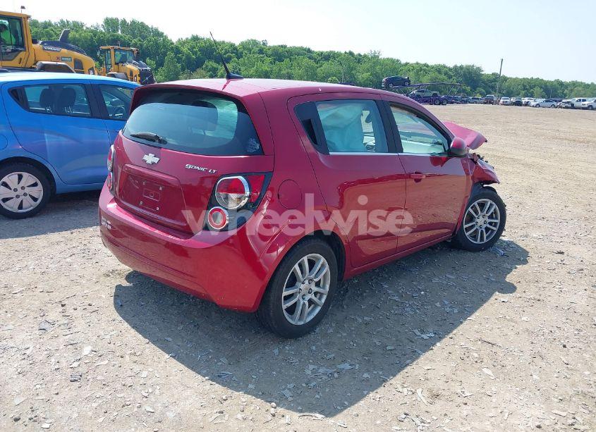 Photo 4 of 2012 Chevrolet Sonic 2LT (VIN 1G1JC6SH7C4135418)