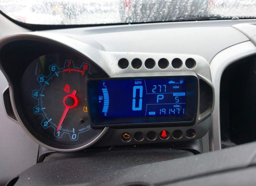 Photo 7 of 2012 Chevrolet Sonic 2LT (VIN 1G1JC6SH7C4230402)