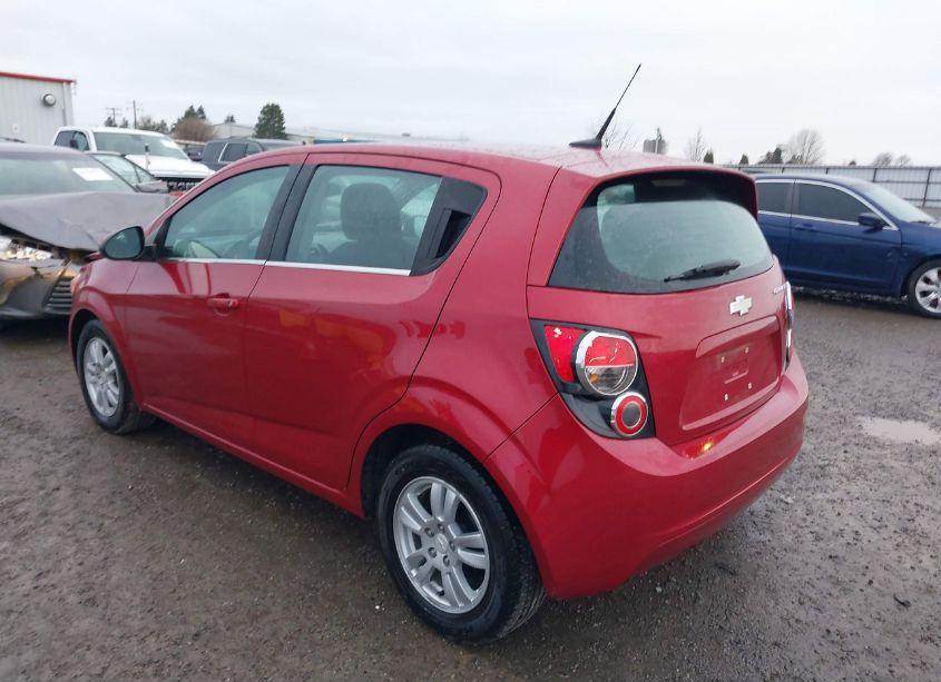 Photo 3 of 2012 Chevrolet Sonic 2LT (VIN 1G1JC6SH9C4125750)