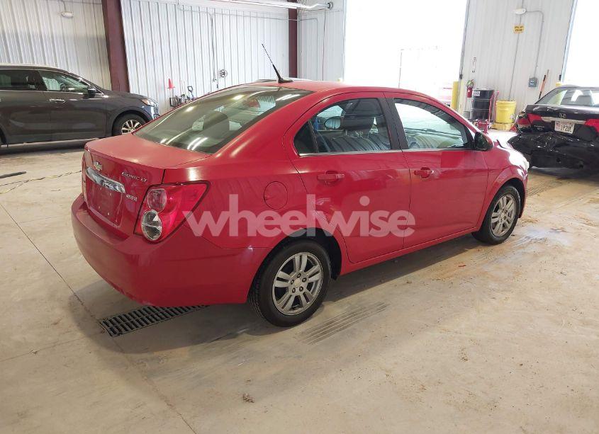 Photo 4 of 2012 Chevrolet Sonic 1LT (VIN 1G1JD5SB0C4223455)
