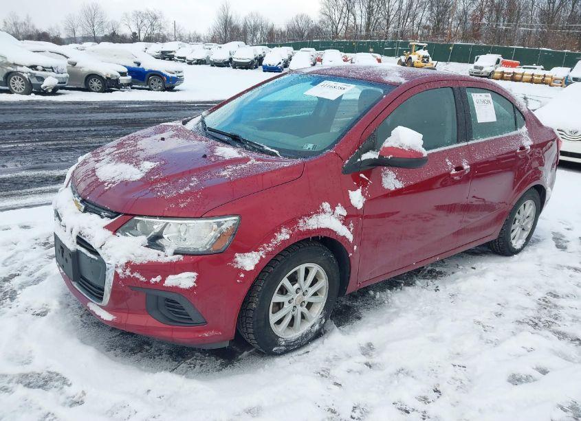 Photo 2 of 2017 Chevrolet Sonic LT AUTO (VIN 1G1JD5SG6H4112377)