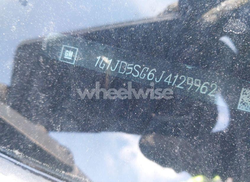 Photo 9 of 2018 Chevrolet Sonic LT AUTO (VIN 1G1JD5SG6J4129962)