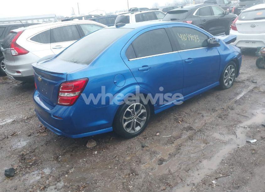 Photo 4 of 2017 Chevrolet Sonic LT AUTO (VIN 1G1JD5SH2H4178255)