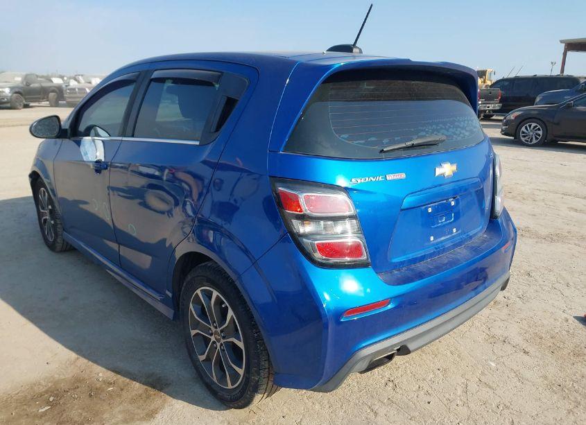 Photo 3 of 2017 Chevrolet Sonic LT AUTO (VIN 1G1JD6SB3H4156055)