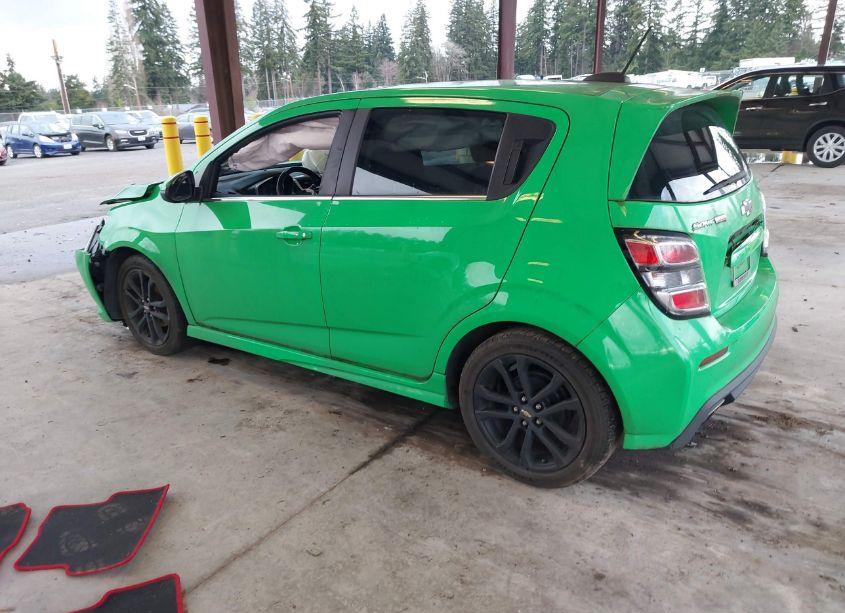 Photo 3 of 2017 Chevrolet Sonic LT AUTO (VIN 1G1JD6SB4H4149082)