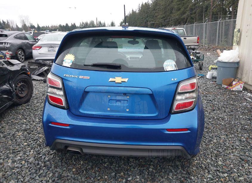 Photo 16 of 2017 Chevrolet Sonic LT AUTO (VIN 1G1JD6SB7H4120417)