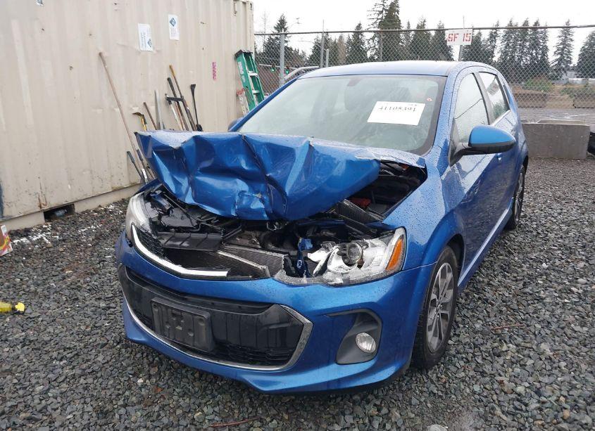 Photo 2 of 2017 Chevrolet Sonic LT AUTO (VIN 1G1JD6SB7H4120417)