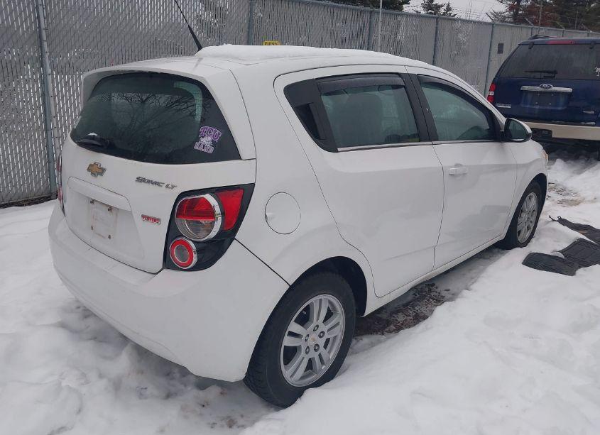Photo 4 of 2012 Chevrolet Sonic LT (VIN 1G1JD6SB8C4203637)