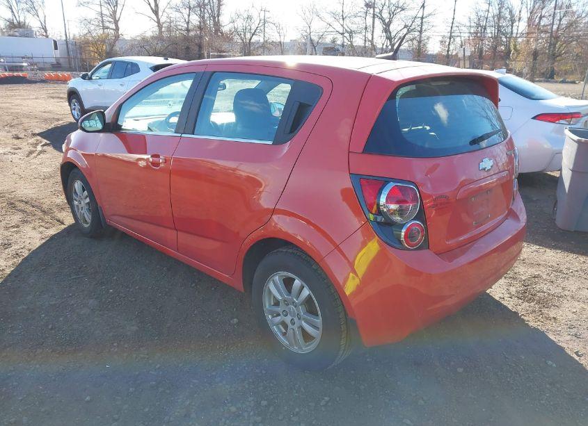 Photo 3 of 2012 Chevrolet Sonic 1LT (VIN 1G1JD6SB8C4219711)