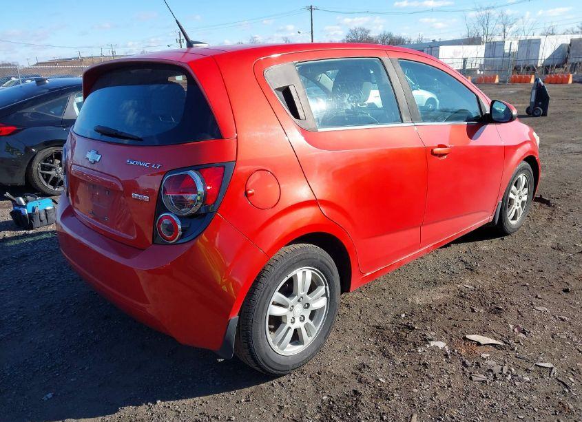 Photo 4 of 2012 Chevrolet Sonic 1LT (VIN 1G1JD6SB8C4219711)