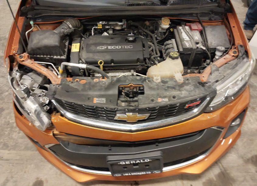 Photo 10 of 2017 Chevrolet Sonic LT AUTO (VIN 1G1JD6SH4H4119911)