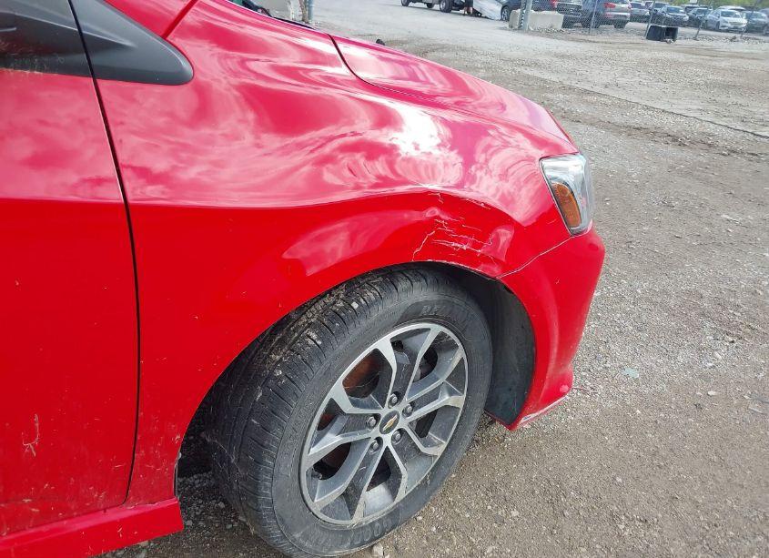 Photo 12 of 2017 Chevrolet Sonic LT AUTO (VIN 1G1JD6SH4H4165688)