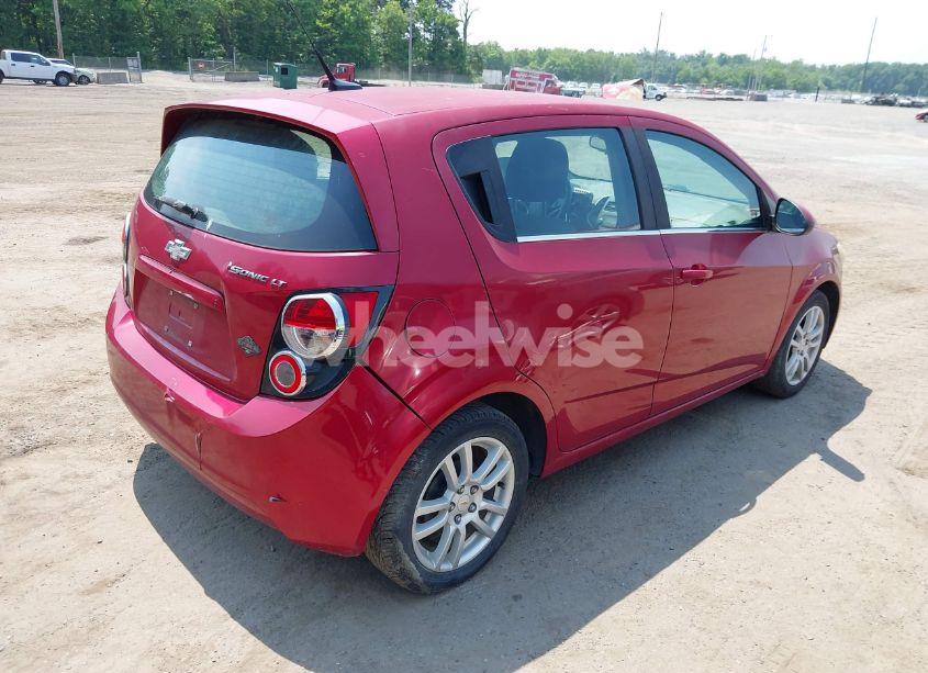 Photo 4 of 2012 Chevrolet Sonic 1LT (VIN 1G1JD6SH8C4123632)