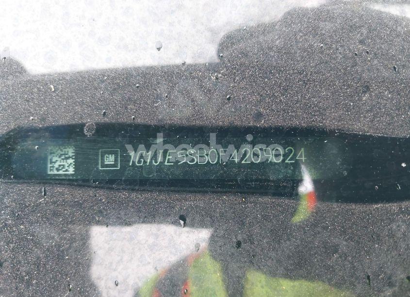 Photo 12 of 2015 Chevrolet Sonic LTZ AUTO (VIN 1G1JE5SB0F4209024)