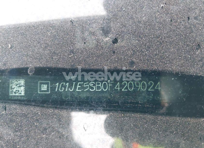 Photo 9 of 2015 Chevrolet Sonic LTZ AUTO (VIN 1G1JE5SB0F4209024)