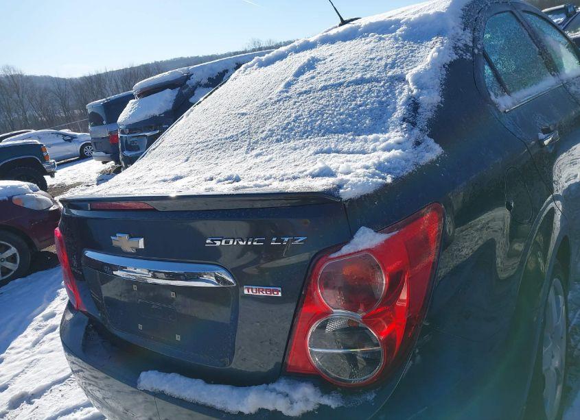 Photo 4 of 2015 Chevrolet Sonic LTZ AUTO (VIN 1G1JE5SB1F4105321)