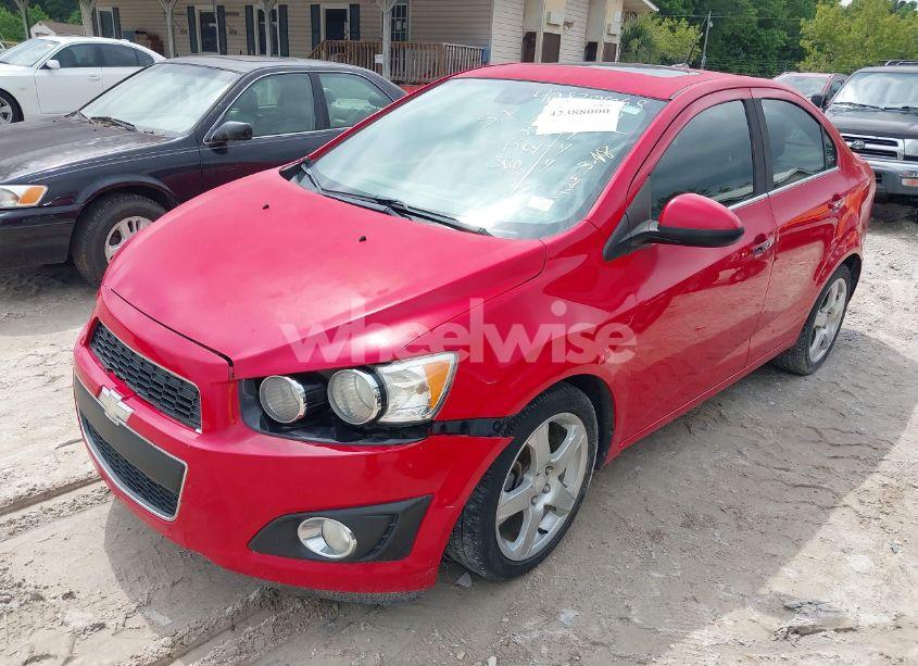 Photo 2 of 2013 Chevrolet Sonic LTZ AUTO (VIN 1G1JE5SB3D4186223)