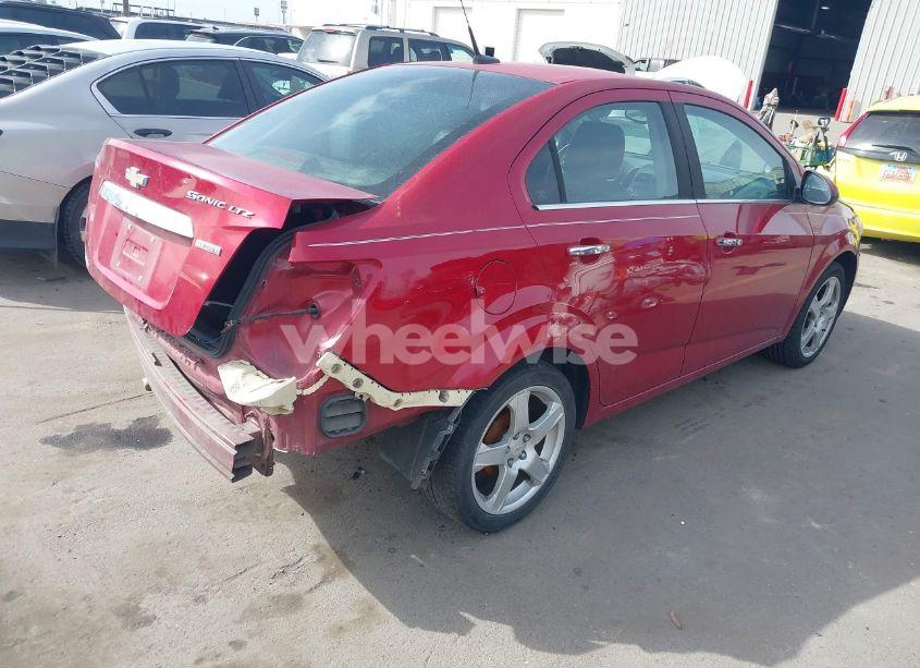 Photo 4 of 2012 Chevrolet Sonic 2LZ (VIN 1G1JE5SB5C4187002)