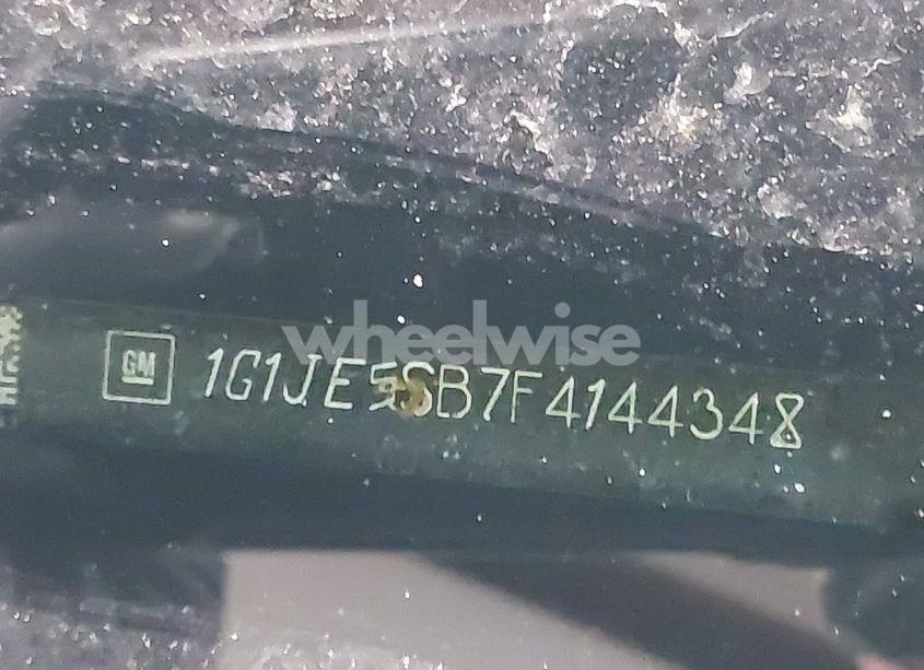 Photo 9 of 2015 Chevrolet Sonic LTZ AUTO (VIN 1G1JE5SB7F4144348)