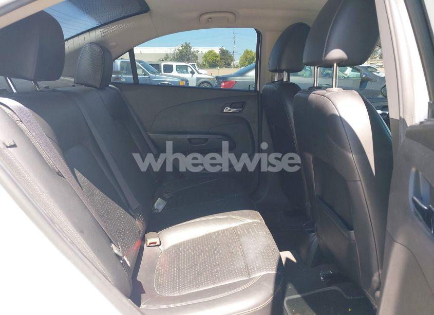 Photo 8 of 2013 Chevrolet Sonic LTZ AUTO (VIN 1G1JE5SG1D4168248)