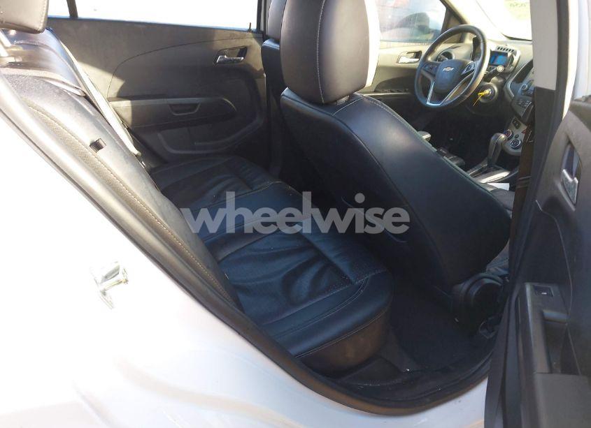 Photo 8 of 2012 Chevrolet Sonic 2LZ (VIN 1G1JE5SH6C4122339)