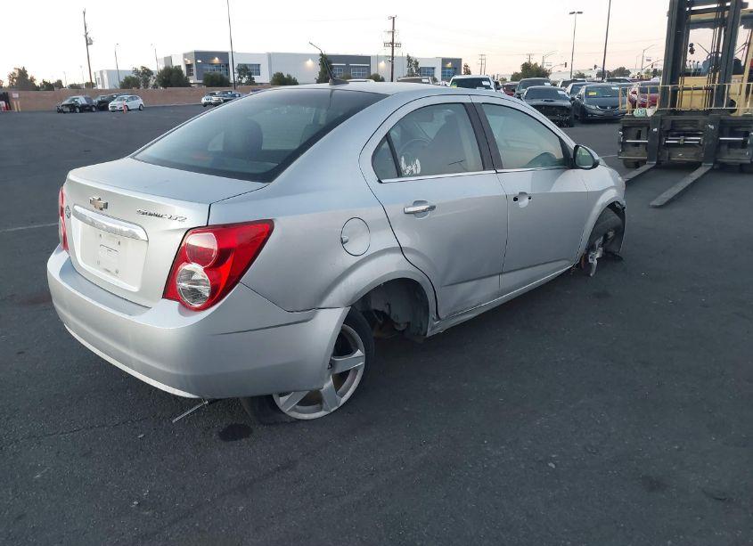 Photo 4 of 2012 Chevrolet Sonic 2LZ (VIN 1G1JE5SHXC4170880)