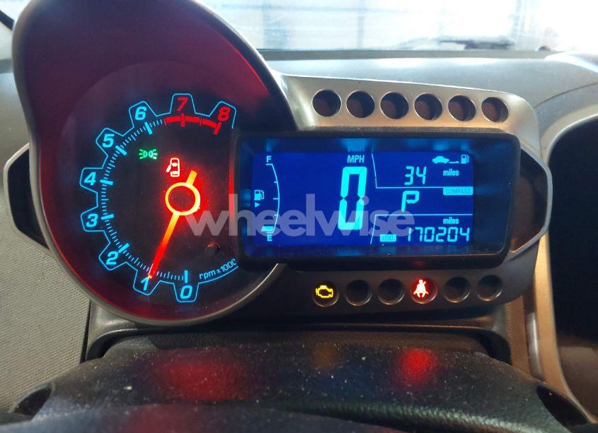 Photo 7 of 2012 Chevrolet Sonic 2LZ (VIN 1G1JE6SB4C4208184)