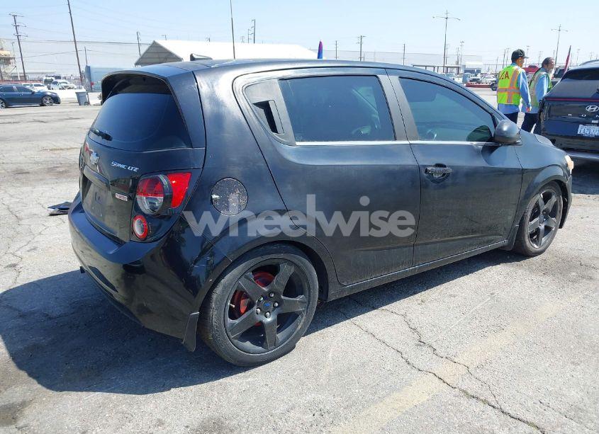 Photo 4 of 2012 Chevrolet Sonic 2LZ (VIN 1G1JE6SB5C4202488)