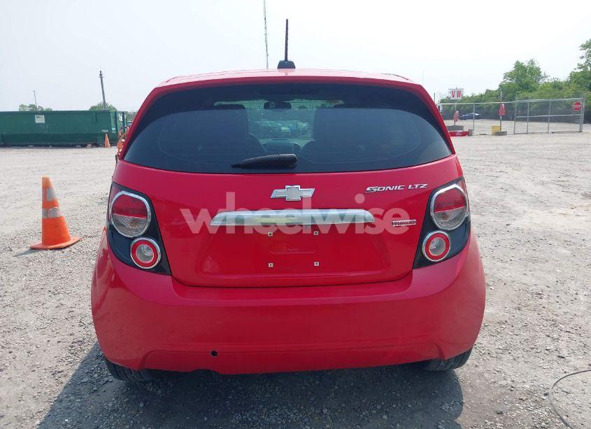 Photo 16 of 2015 Chevrolet Sonic LTZ AUTO (VIN 1G1JE6SB5F4161994)
