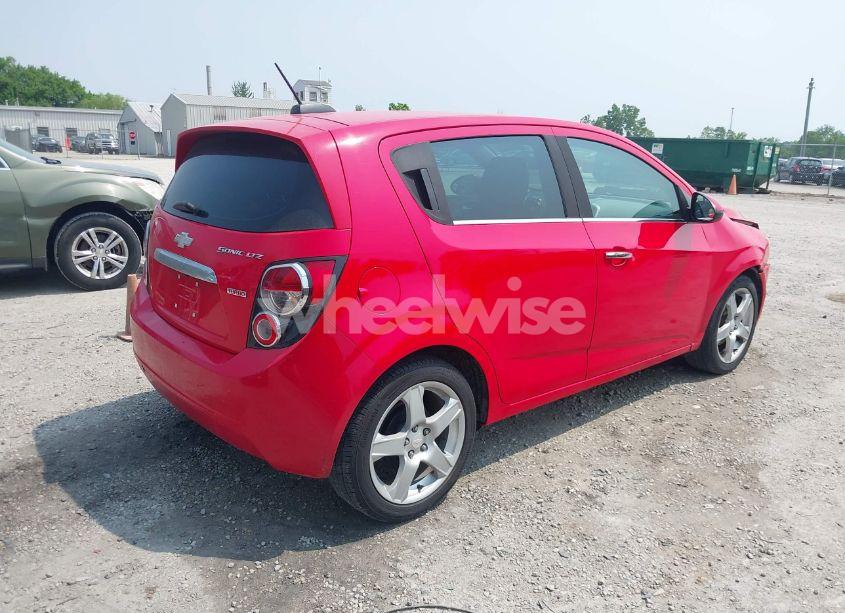 Photo 4 of 2015 Chevrolet Sonic LTZ AUTO (VIN 1G1JE6SB5F4161994)