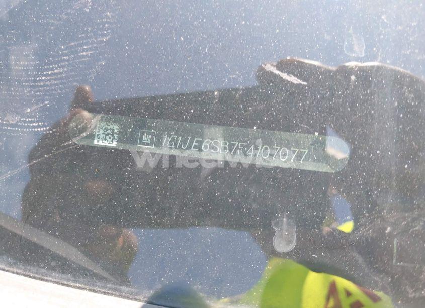 Photo 9 of 2015 Chevrolet Sonic LTZ AUTO (VIN 1G1JE6SB7F4107077)