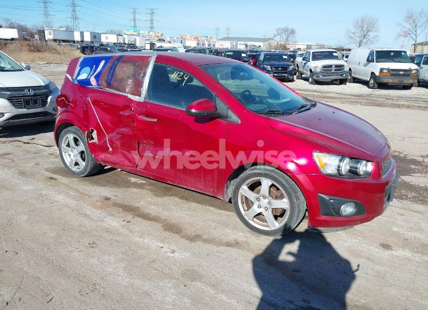 2013 Chevrolet Sonic LTZ AUTO (VIN 1G1JE6SB8D4128257) main photo