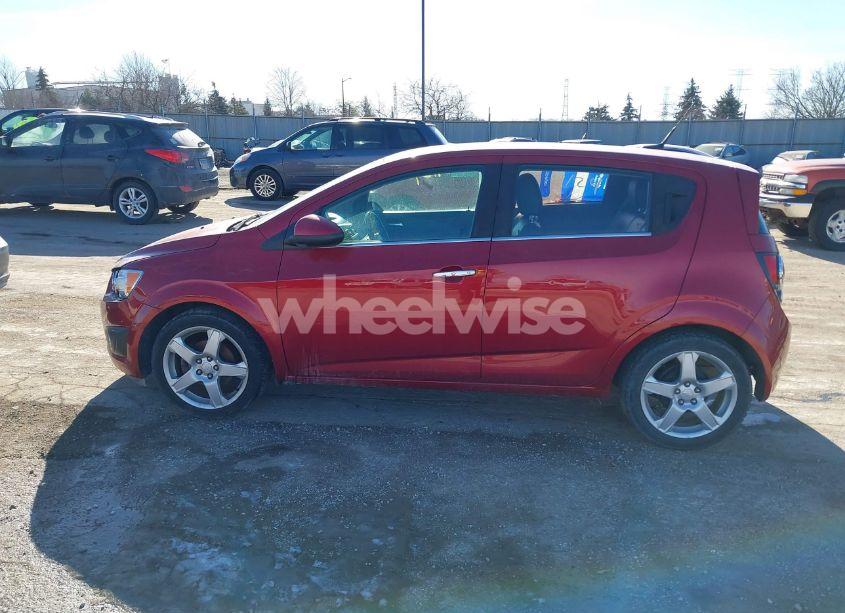 Photo 14 of 2013 Chevrolet Sonic LTZ AUTO (VIN 1G1JE6SB8D4128257)
