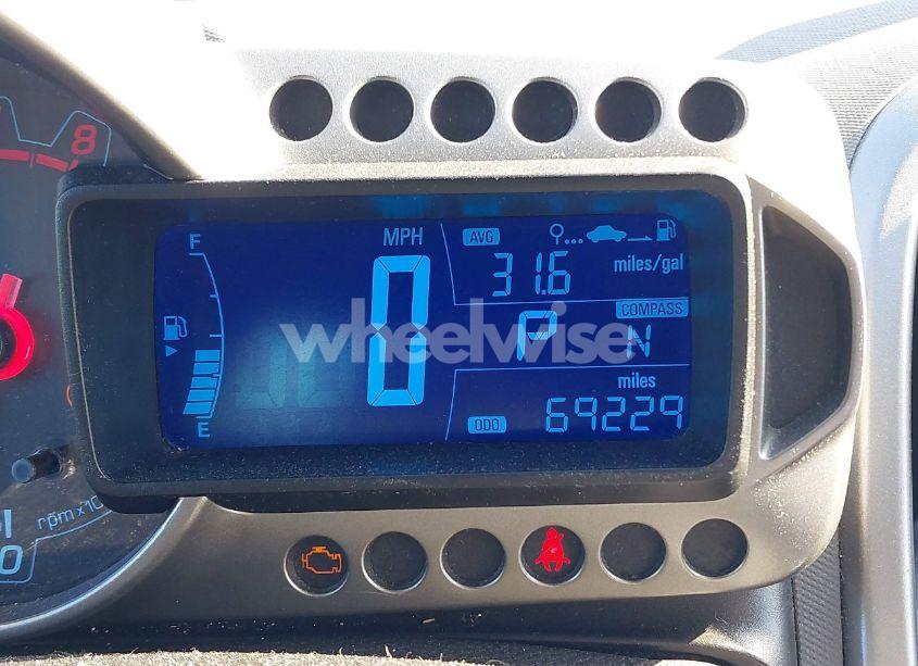 Photo 15 of 2013 Chevrolet Sonic LTZ AUTO (VIN 1G1JE6SB8D4128257)