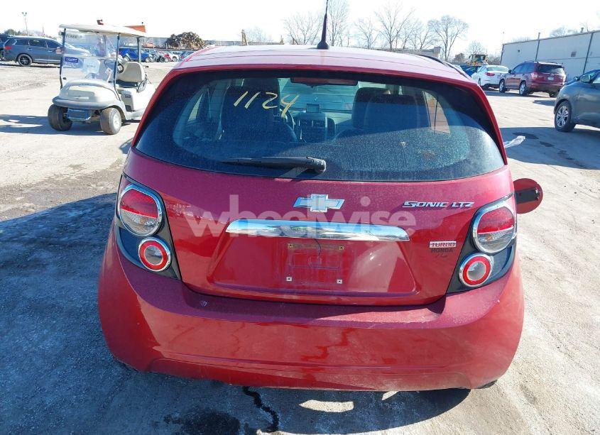 Photo 16 of 2013 Chevrolet Sonic LTZ AUTO (VIN 1G1JE6SB8D4128257)