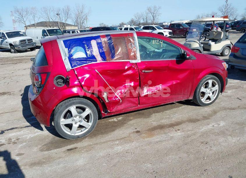 Photo 4 of 2013 Chevrolet Sonic LTZ AUTO (VIN 1G1JE6SB8D4128257)