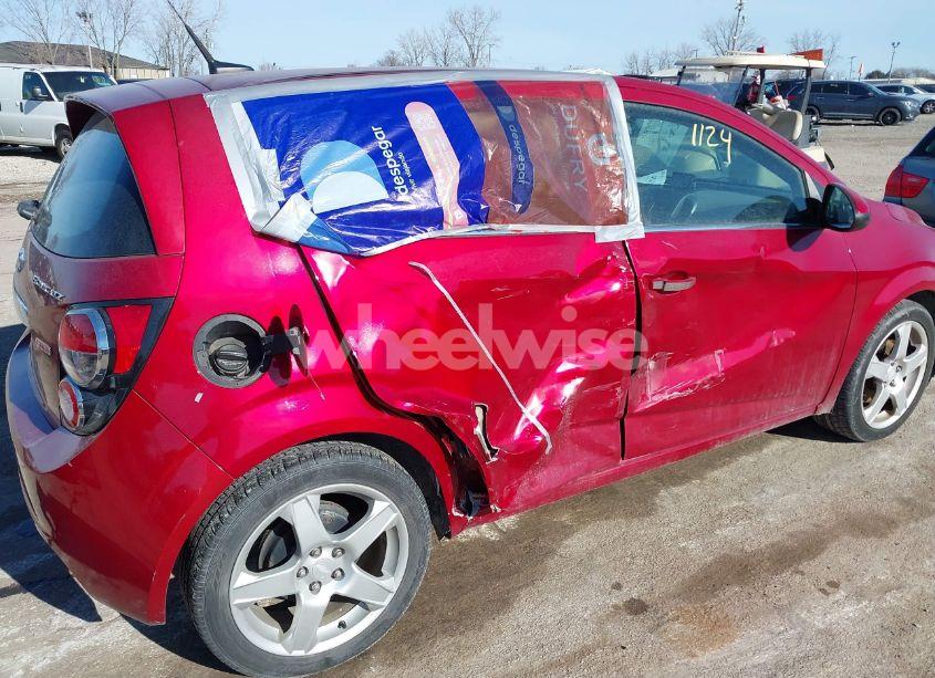 Photo 6 of 2013 Chevrolet Sonic LTZ AUTO (VIN 1G1JE6SB8D4128257)