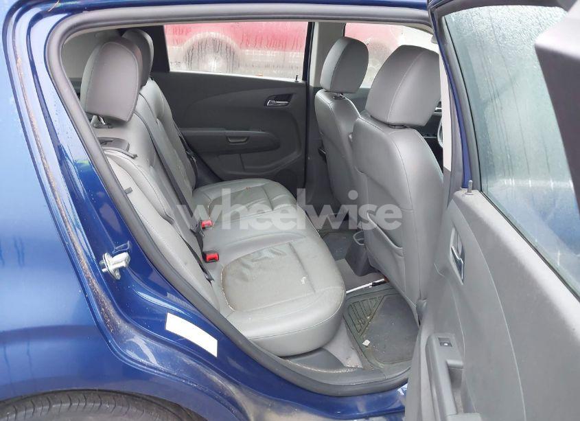 Photo 8 of 2013 Chevrolet Sonic LTZ AUTO (VIN 1G1JE6SB9D4230120)