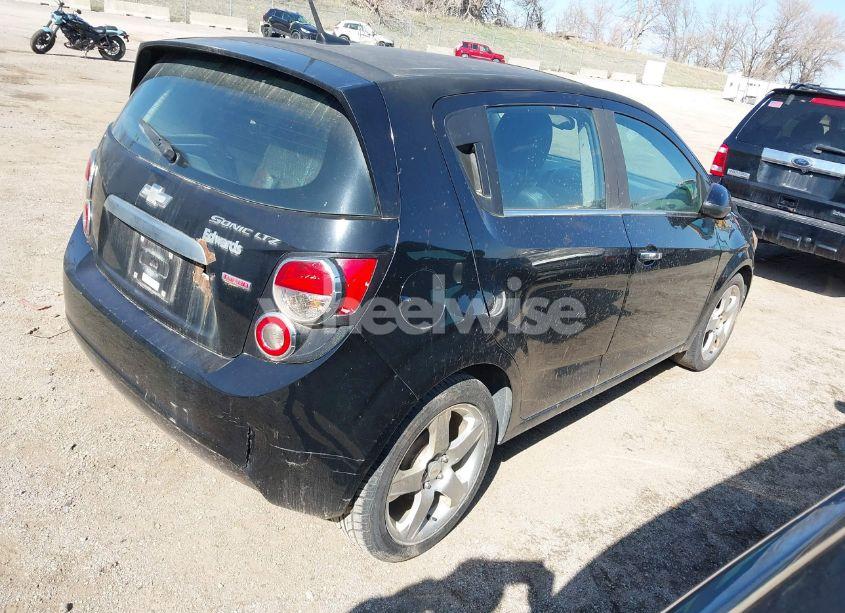 Photo 4 of 2012 Chevrolet Sonic 2LZ (VIN 1G1JE6SBXC4150548)