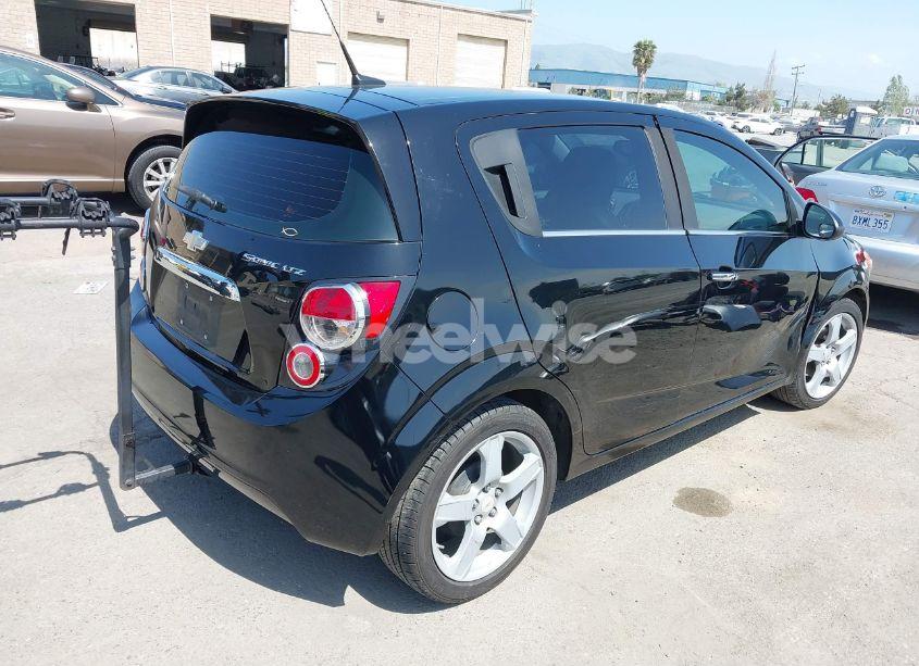 Photo 4 of 2012 Chevrolet Sonic 2LZ (VIN 1G1JE6SH1C4139930)