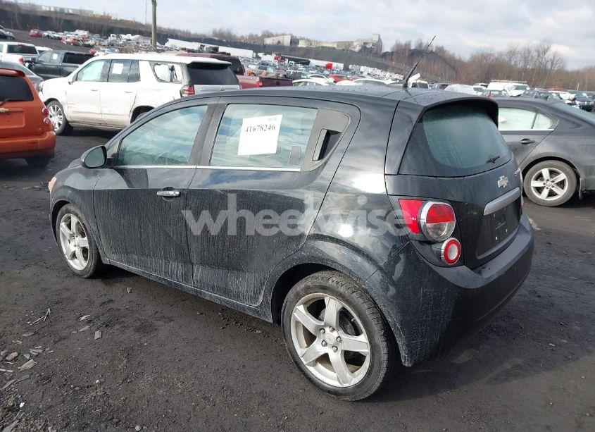 Photo 3 of 2012 Chevrolet Sonic 2LZ (VIN 1G1JE6SH2C4114048)