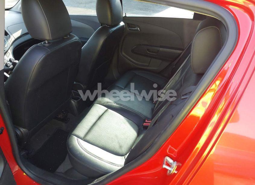 Photo 8 of 2012 Chevrolet Sonic 2LZ (VIN 1G1JE6SH7C4109721)