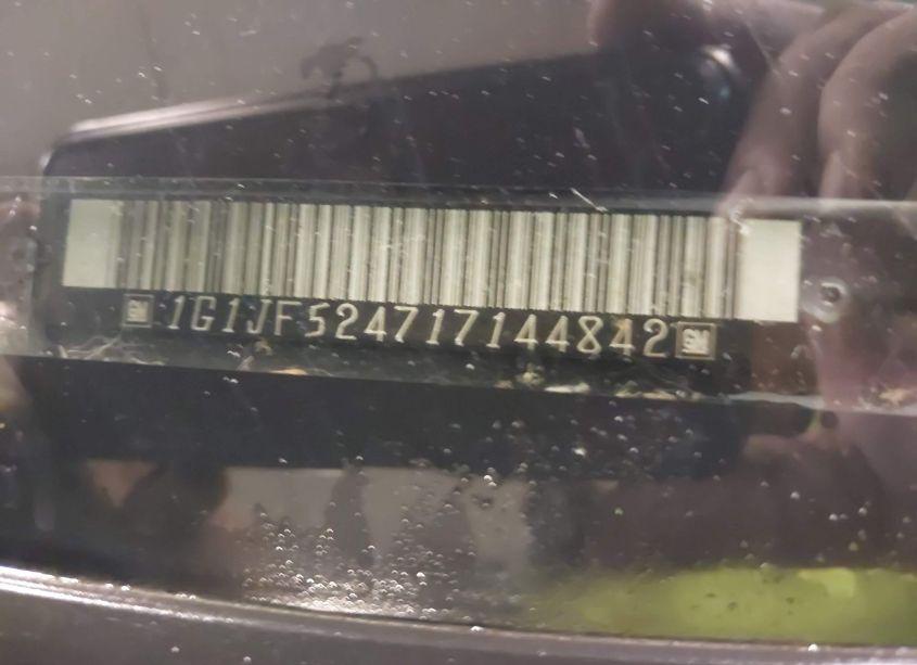 Photo 9 of 2001 Chevrolet Cavalier LS (VIN 1G1JF524717144842)