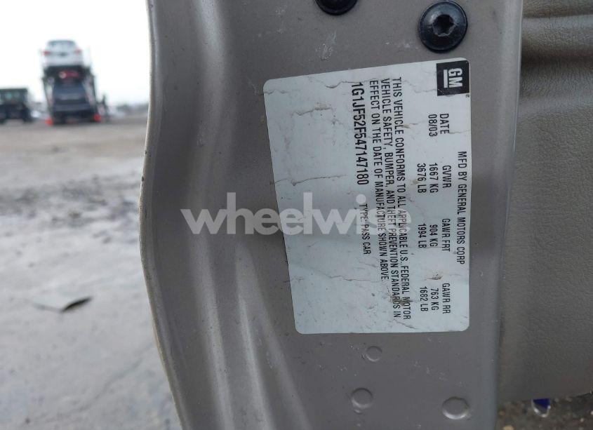 Photo 9 of 2004 Chevrolet Cavalier LS (VIN 1G1JF52F547147180)