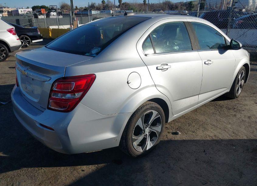 Photo 4 of 2017 Chevrolet Sonic PREMIER AUTO (VIN 1G1JF5SB5H4132098)