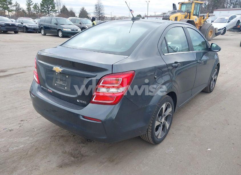 Photo 4 of 2017 Chevrolet Sonic PREMIER AUTO (VIN 1G1JF5SB8H4135254)