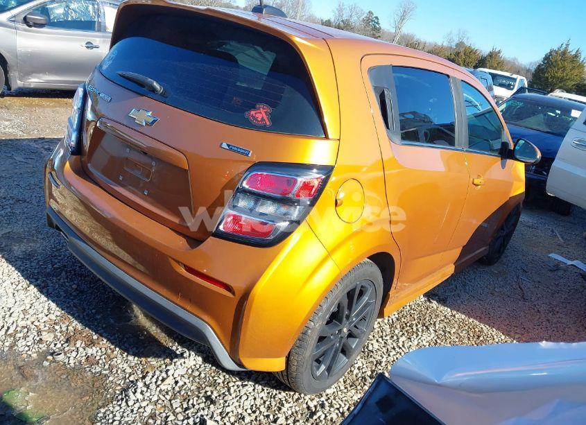 Photo 4 of 2017 Chevrolet Sonic PREMIER AUTO (VIN 1G1JF6SB4H4123768)