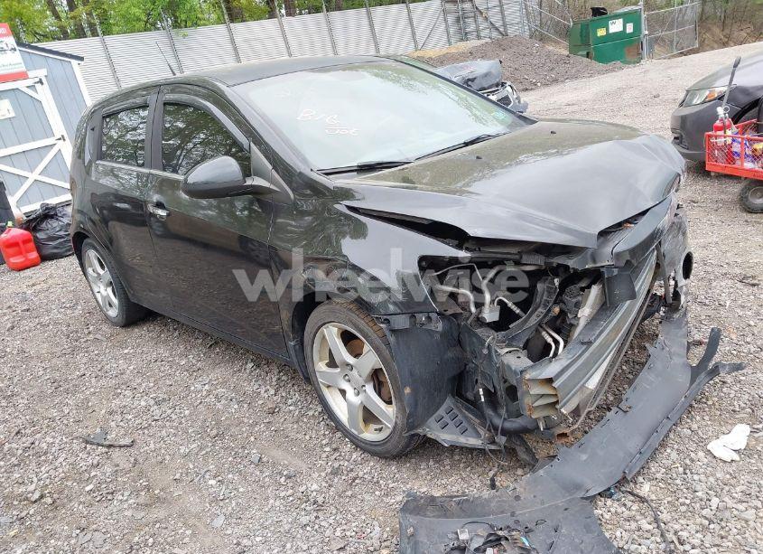 2013 Chevrolet Sonic LTZ MANUAL (VIN 1G1JF6SBXD4141296) main photo