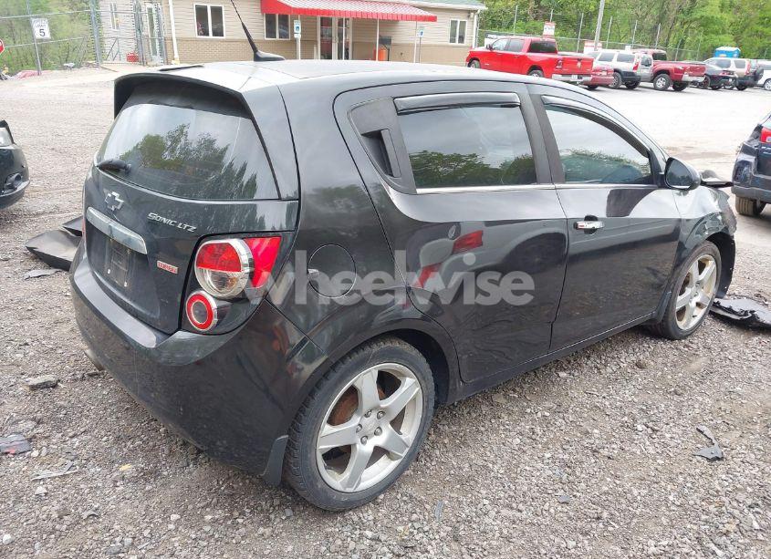 Photo 4 of 2013 Chevrolet Sonic LTZ MANUAL (VIN 1G1JF6SBXD4141296)